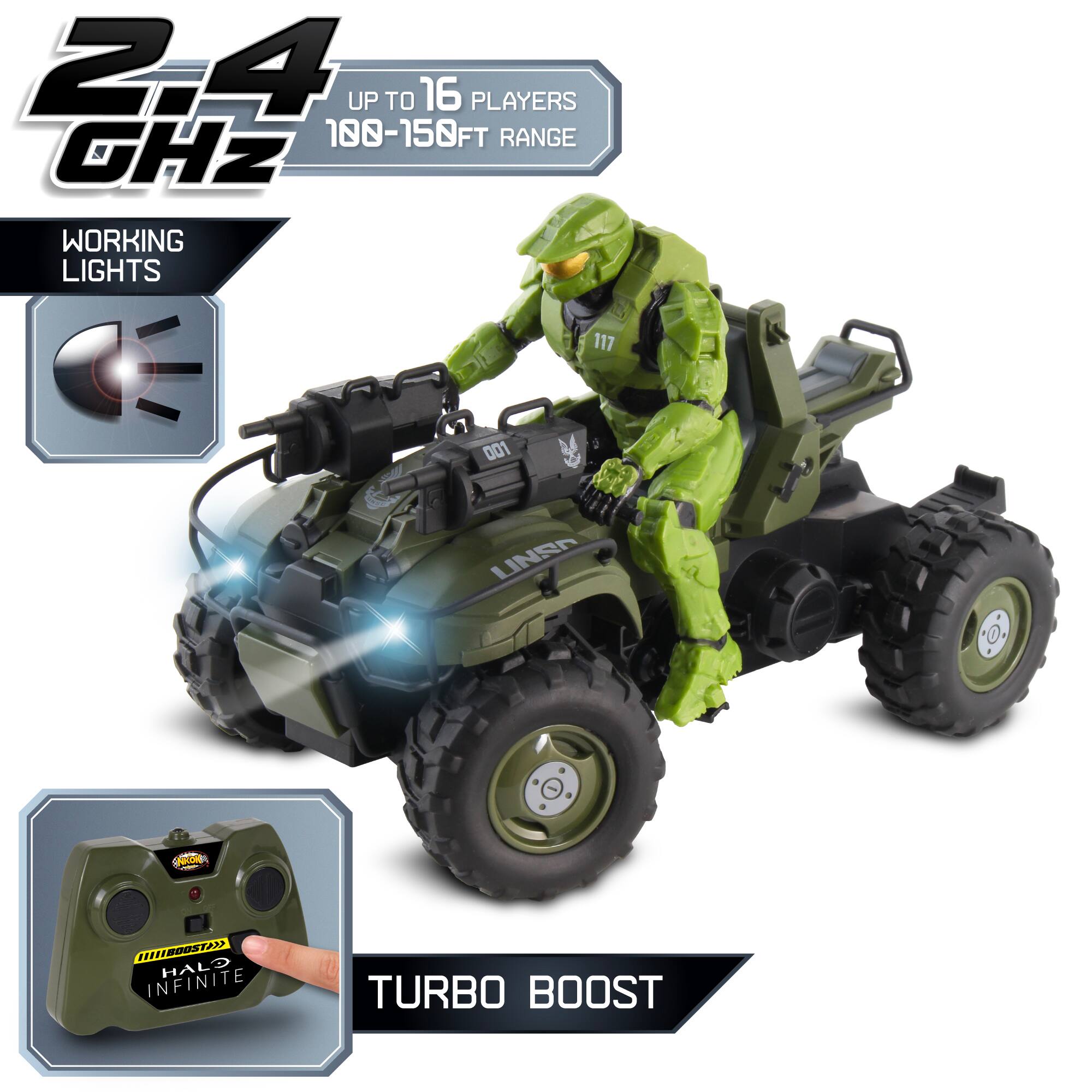 NKOK Halo® Infinite RC™: Gungoose & Master Chief